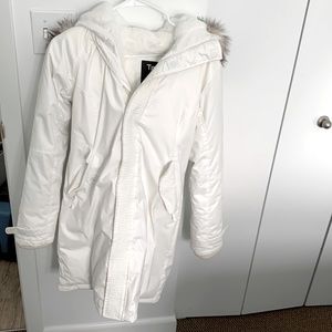 aritzia down parka jacket